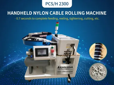 Macchina Automatica per Fascette Cavi Nylon Portatile WPM-2503