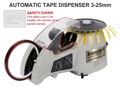 Dispenser Elettronico Nastro Adesivo Banco 3-25mm Automatico ZCUT-8