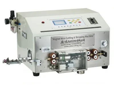 Macchina Automatica Taglio e Spelatura Filo Magnetico WPM-0525