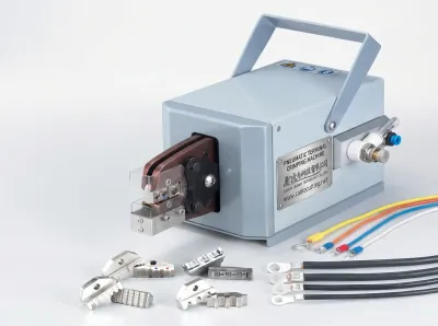 Crimpatrice Pneumatica per Terminali Cavi 2,5T WPM-20M
