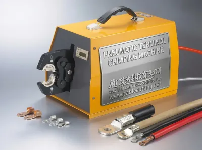Crimpatrice Pneumatica per Terminali, 9.0 T, WPM-300L