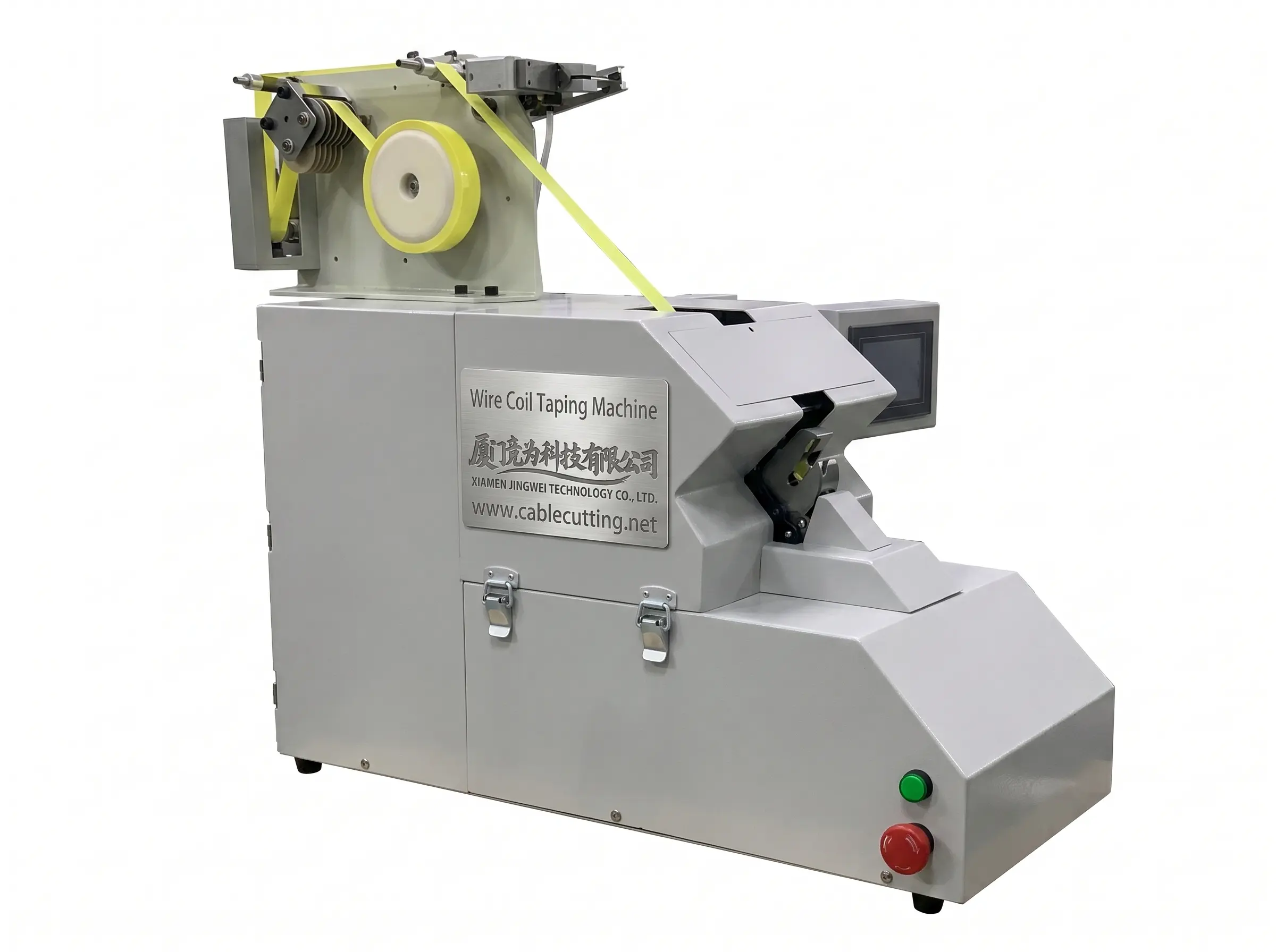 Macchina per Fasciatura Bobine Filo WPM-75 - JINGWEI