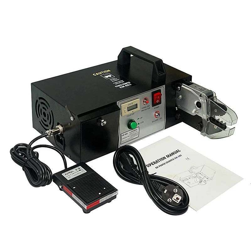 Utensili a crimpare Varietà di terminali dotati di crimpatrice per terminali di tipo elettrico EM-6B1 EM-6B2, crimpatura di terminali, terminali di crimpatura di cavi, crimpatrice