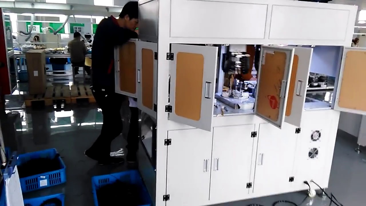 Macchina automatica taglio avvolgimento legatura a cerchio e 8 - WPM 80DM001