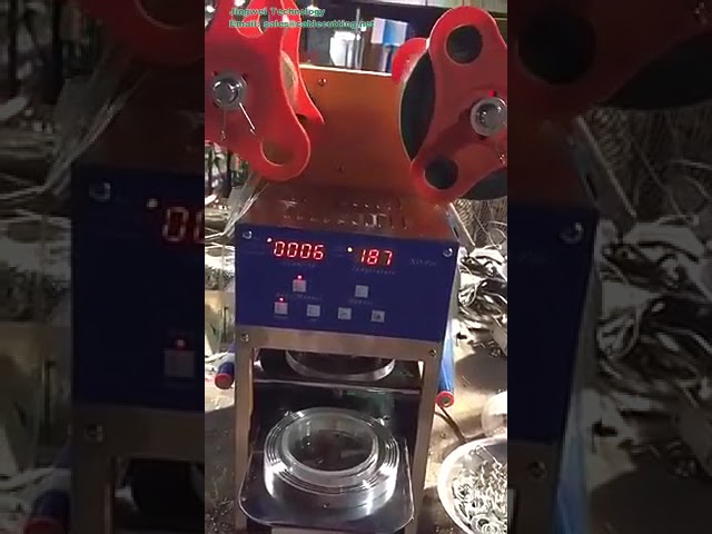 F08 Macchina sigillatrice automatica elettrica per tazze e bottiglie – Per tè al latte e caffetterie