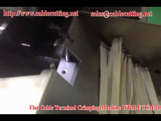 Flat Cable Terminal Crimping Machine WPM-FCCM-20