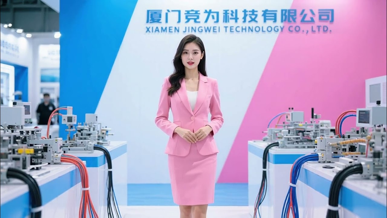 Xiamen Jingwei Technology alla fiera: macchine innovative per la lavorazione dei cablaggi