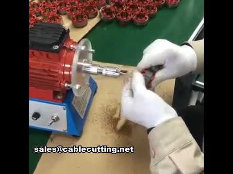 Rimuovi smalto rame e spelacavi automatico WPM-02A - Macchina professionale per cavi