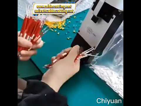 Pneumatic Large Square Wire Harness Crimping Pliers for Aviation Plug Pin Terminals