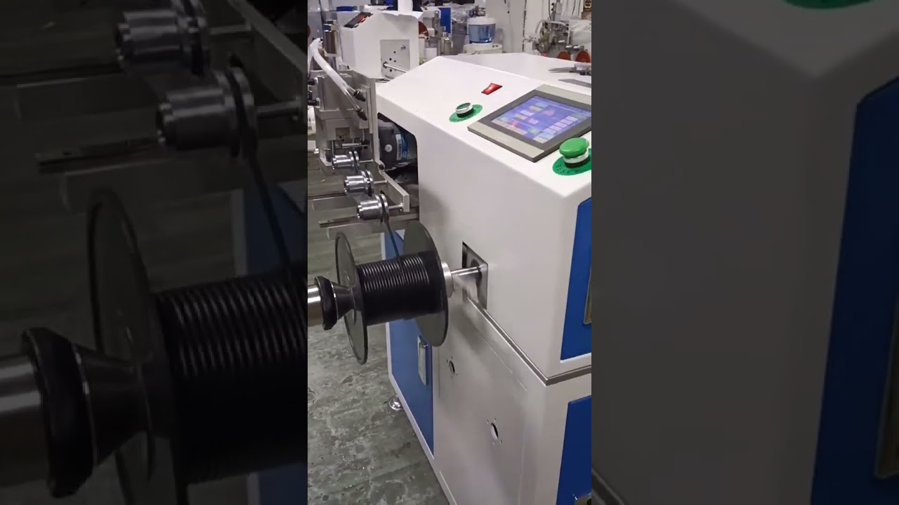 Macchina avvolgitrice versatile per cavi e fili di varie dimensioni: dosaggio preciso e avvolgimento ordinato