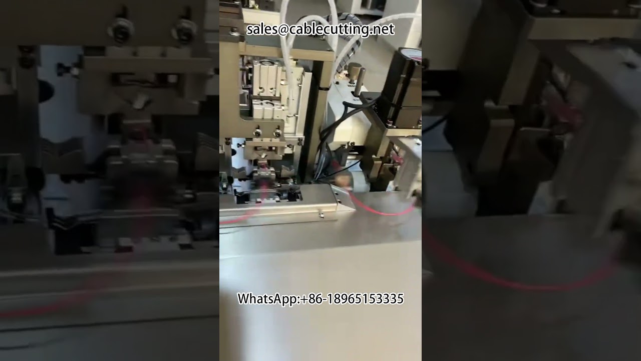 Macchina crimpatrice per guaine termorestringenti a doppia penetrazione | Attrezzatura professionale per cablaggi
