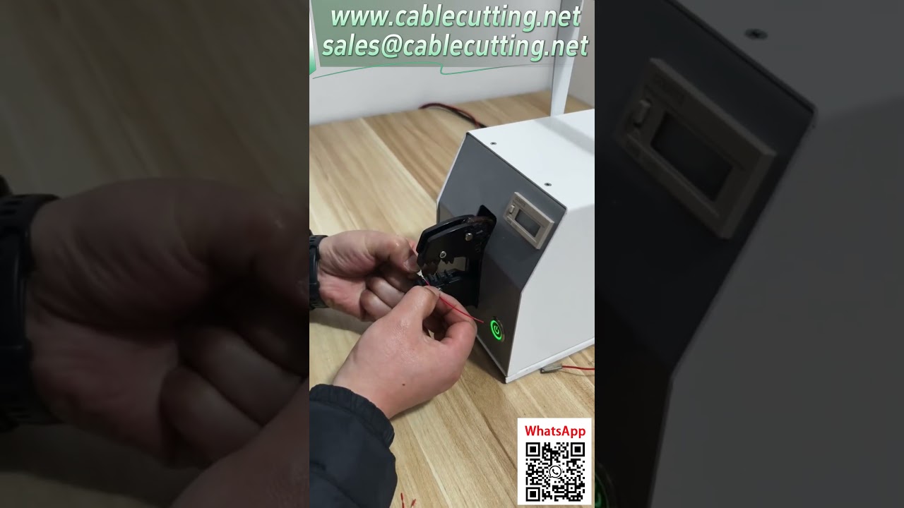 Crimpatrice Elettrica di Precisione per Terminali Minuscoli (0.14mm)