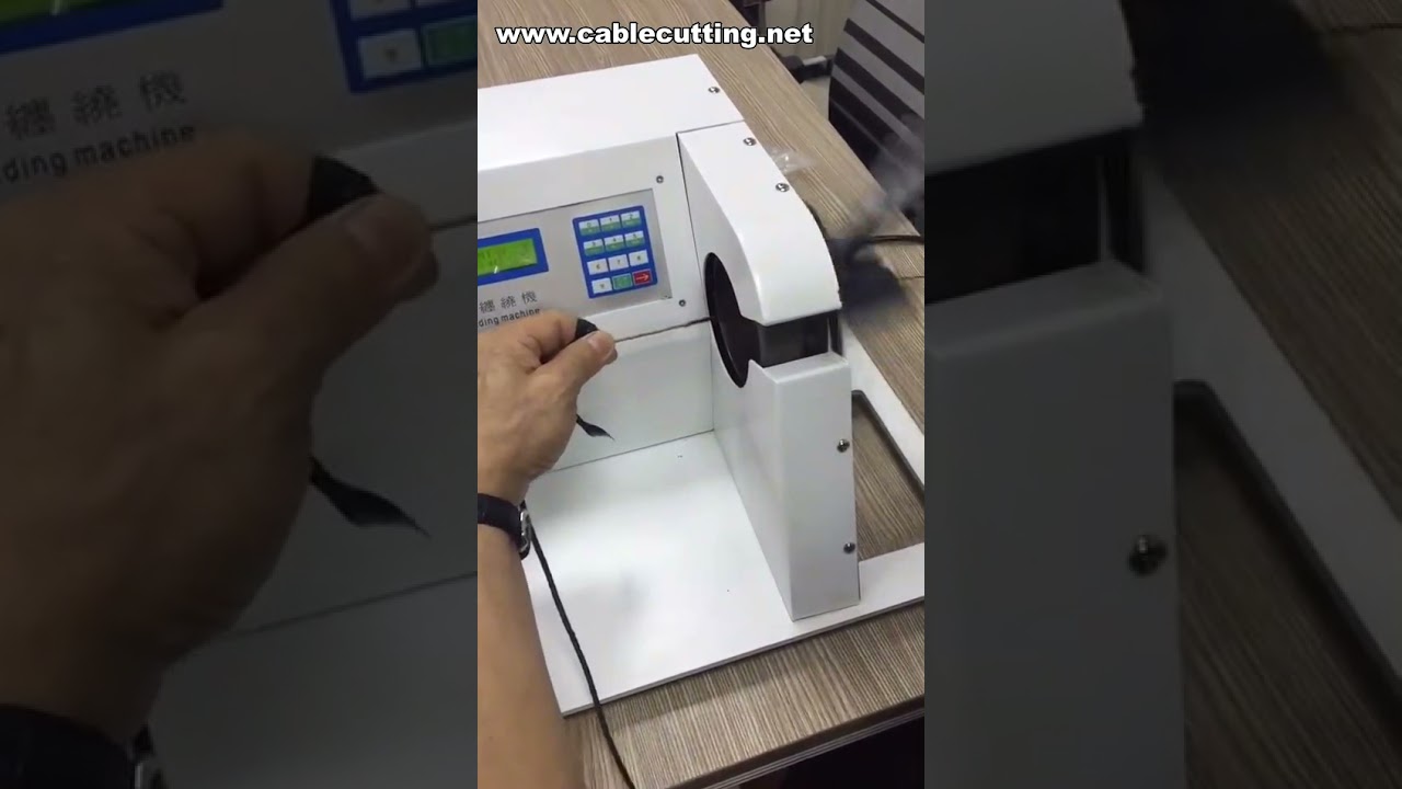 Rotating Tape Winding Machine for Wire Taping and Coiling