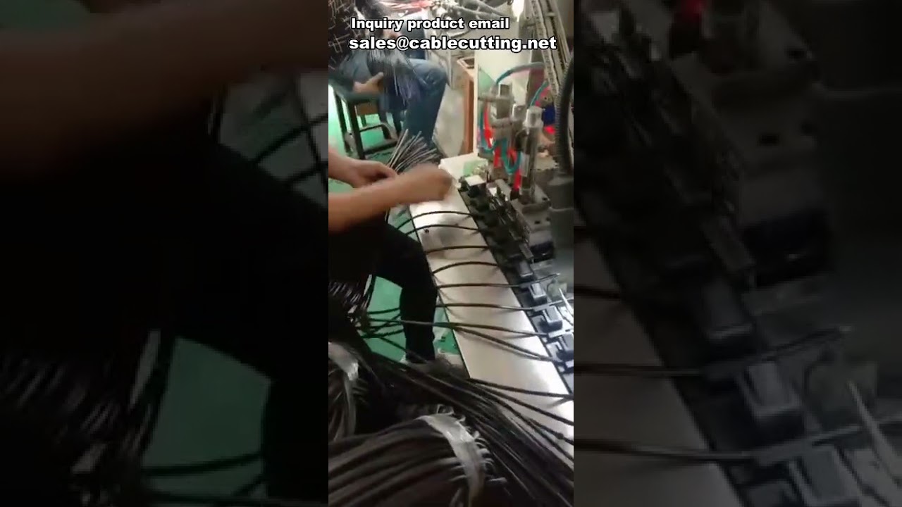Crimpatrice Automatica per Spinotti a Due Poli - Macchina per Crimpatura Connettori in Plastica