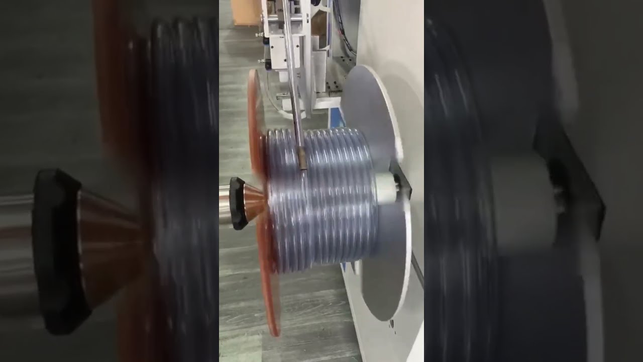 Macchina per avvolgimento tubi e bobine | Produttore di macchinari per automazione industriale #fabbrica #macchinario
