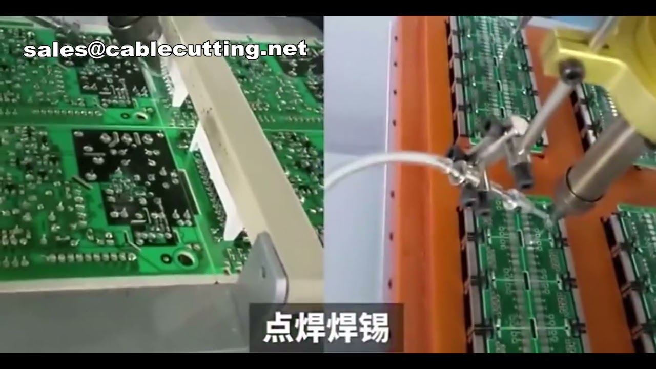 Precise Automatic Soldering Machine for LED Production and Electric Boards