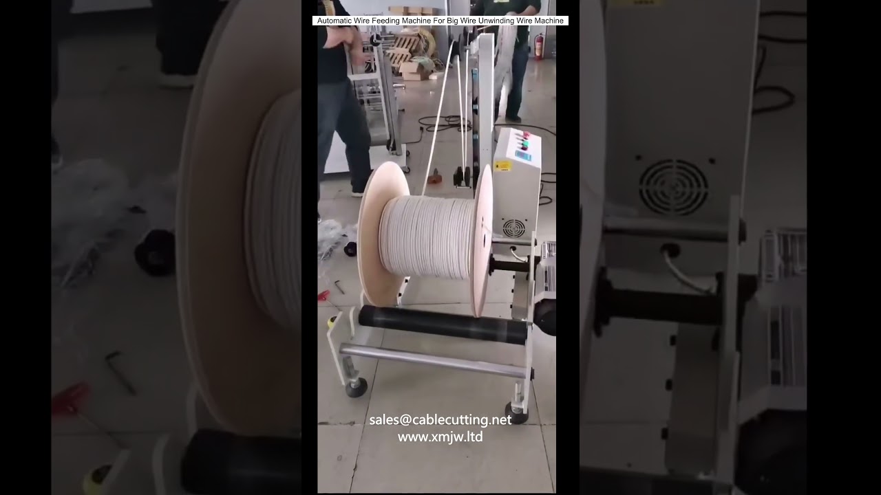 Macchina Automatica per Alimentazione Filo - Svolgitore per Cavi di Grande Diametro