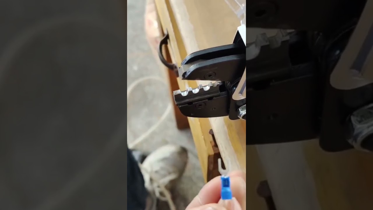 Metodo di crimpatura preferito per fili termocoppia e terminali | Automazione industriale #fabbrica #macchina
