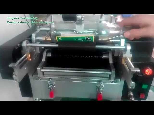 Etichettatrice Manuale a Colla Umida per Barattoli Rotondi con Etichette di Carta