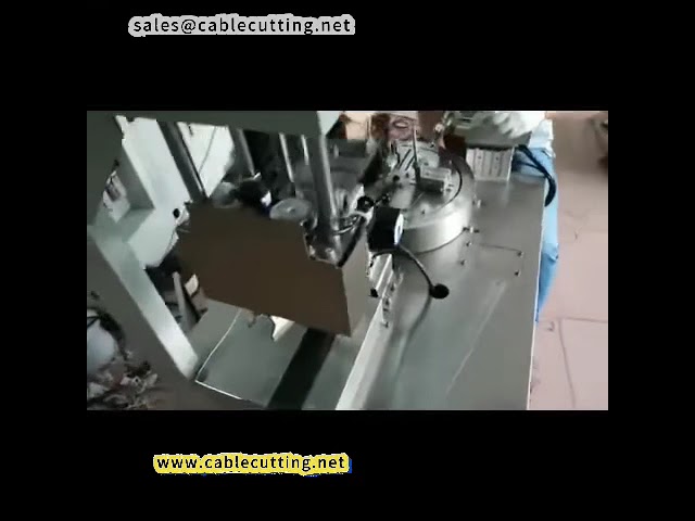 Automatic Cable Meter Winding and Binding Machine