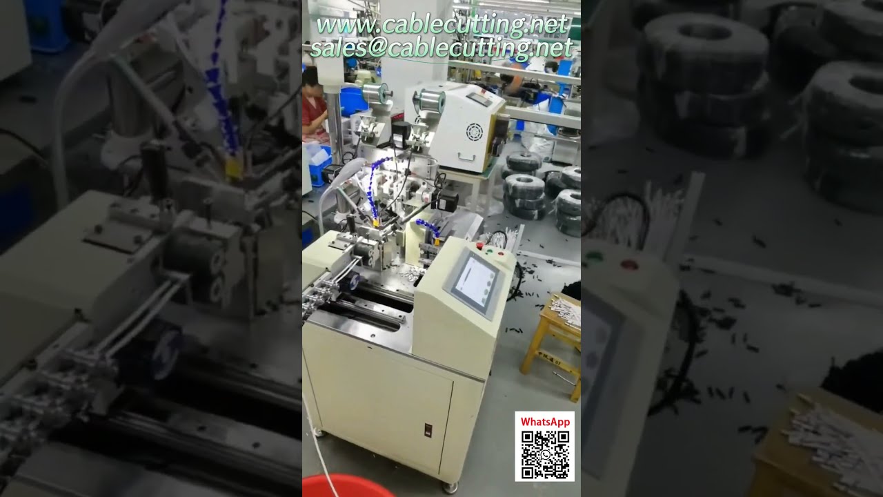 High-Speed DC Wire Processing Machine for Industrial Automation