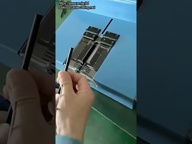 Pneumatic Non-Adjustable Knife Blade Induction Wire Cable Stripping Machine