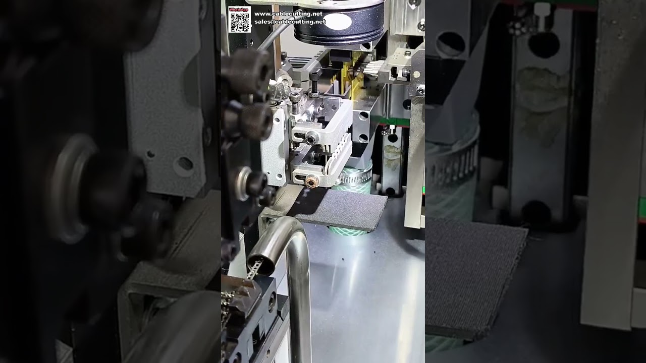 Macchina Crimpatrice Automatica per Terminali con Sistema di Ispezione Visiva CCD Avanzato