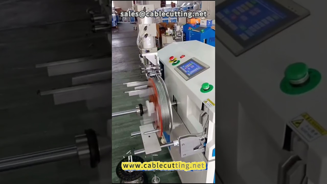 Avvolgifune con contametri: macchina precisa per avvolgimento e misurazione cavi metallici
