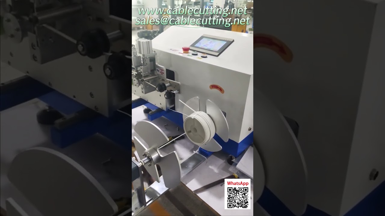 Automated Cable Spooling and Winding Machine for Teflon Wires