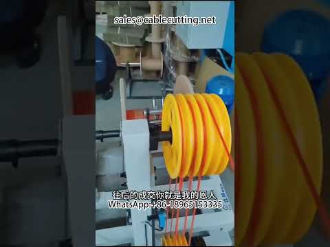 Avvolgitore da bobina grande a piccola per cavi - Macchina avvolgitrice automatica per fili e cavi