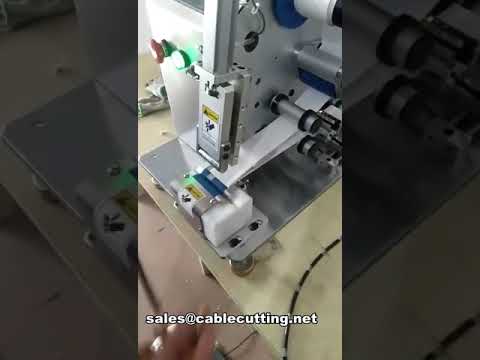 Macchina piegacavi ed etichettatrice automatica WPM-5-60 – Precisione e automazione
