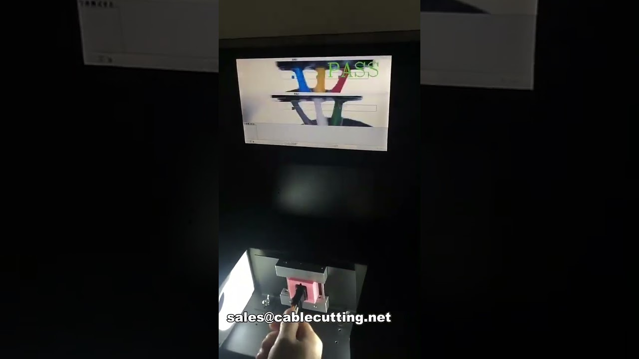 Macchina test sequenza colori per connettori doppia fila WPM-8AB