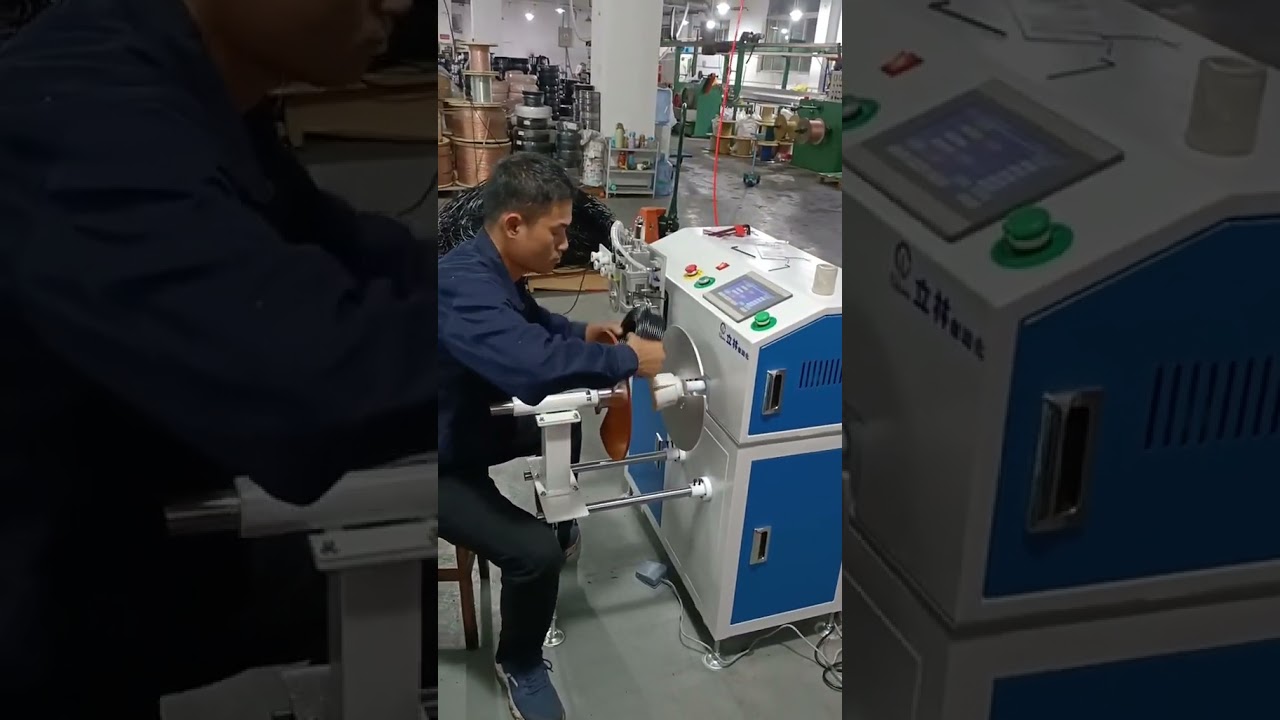 Floor Standing Metering Wire Winder for Accurate & Neat Coiling in Factory