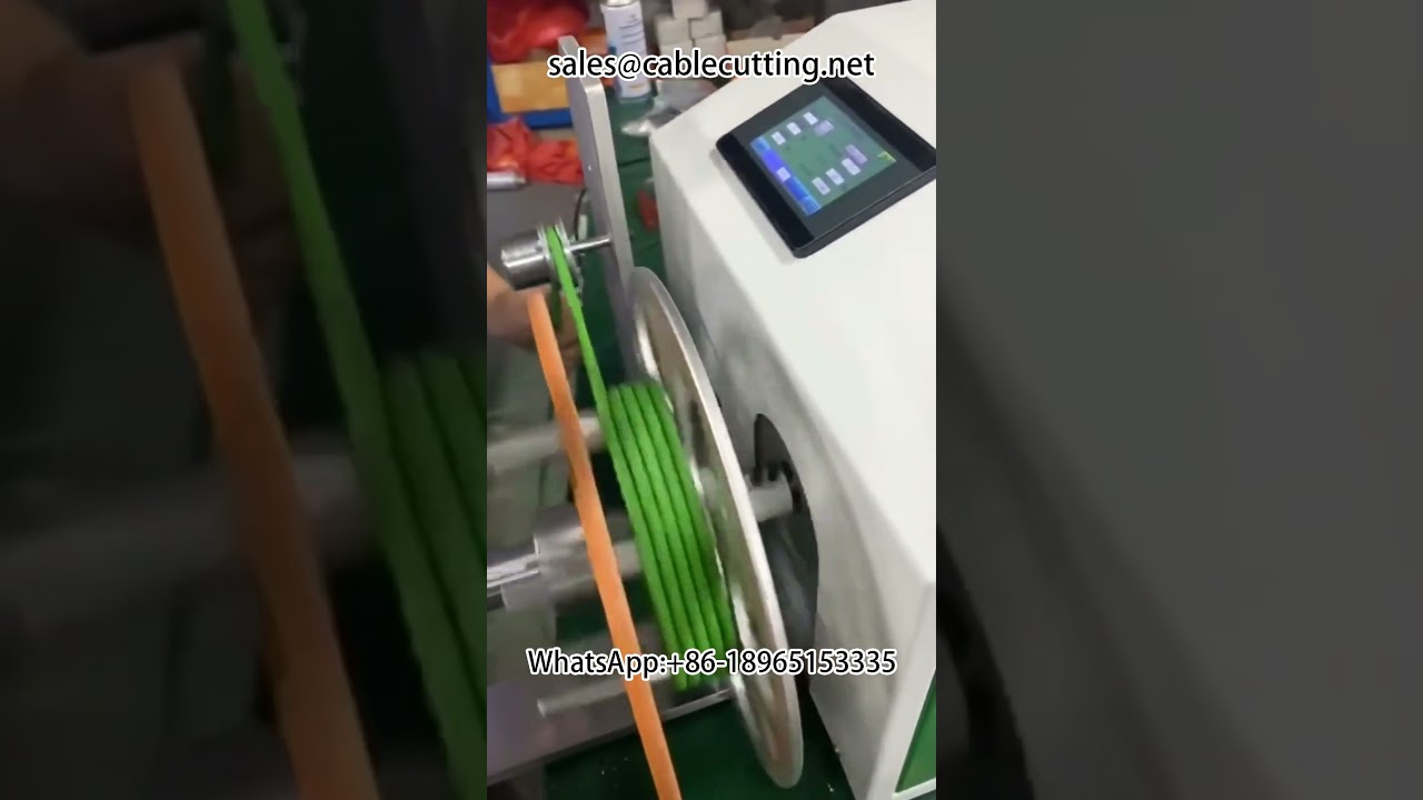 Macchina Avvolgitrice per Cavi e Fili | Avvolgimento Automatico per Cavi Dati