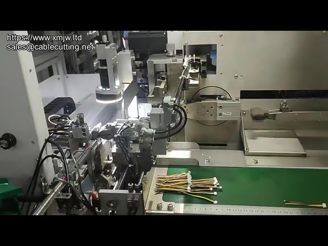 Macchina Automatica per Crimpatura e Inserimento Terminali su Cavi a Doppia Estremità - Full Automatic