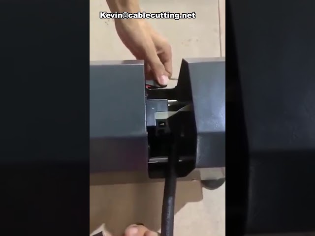 Tagliacavi Pneumatico Compatto per Cavi Spessi - Macchina per Cesoia Cablaggi Elettrici
