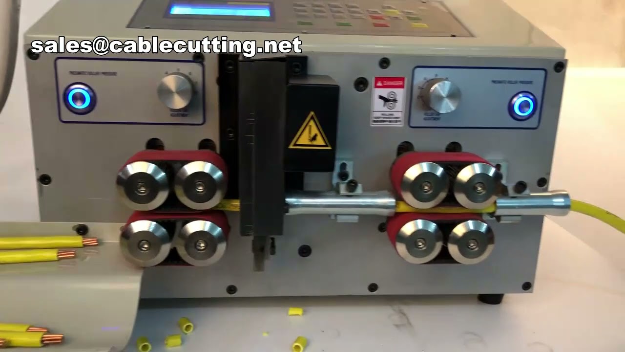 Automatic Cable Wire Cutter and Stripper Machine for 70mm2 Copper Wire