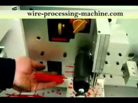 Macchina spelafili automatica per cavi computer: stripping e torsione continui ad alta velocità