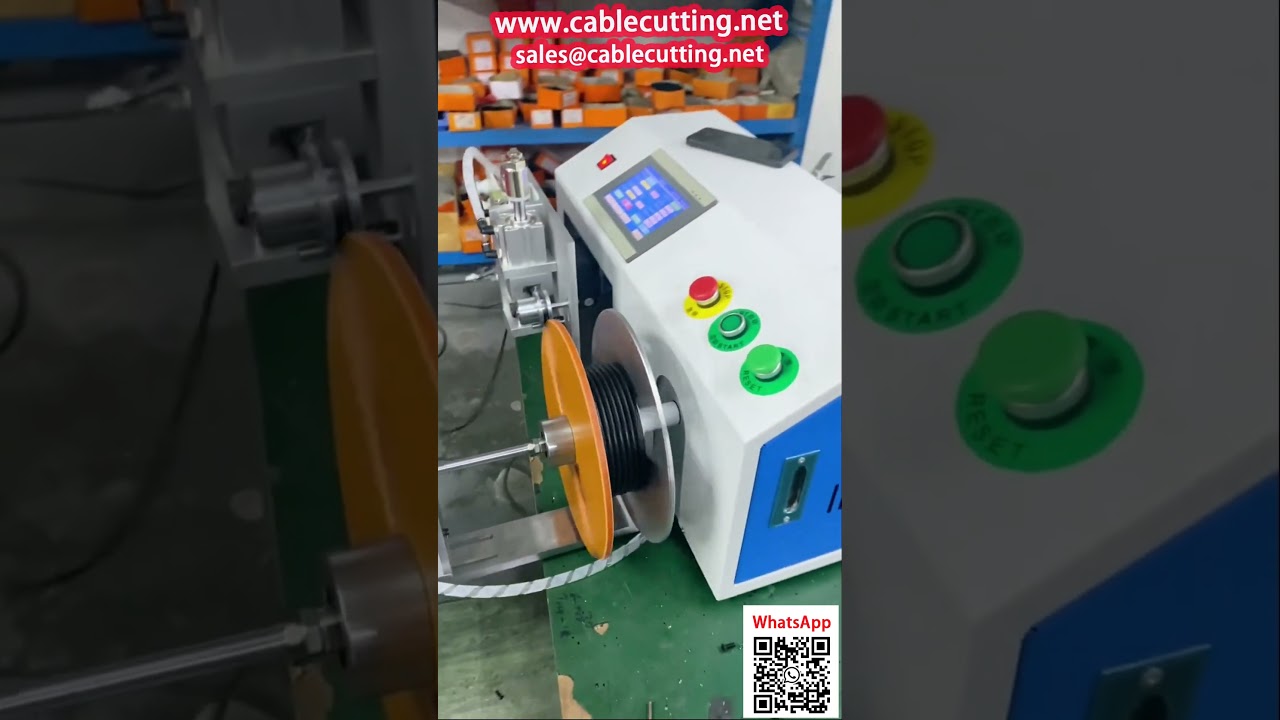 Macchina Avvolgitrice Automatica per Fili con Contatore di Precisione - Ottimizza la Produzione