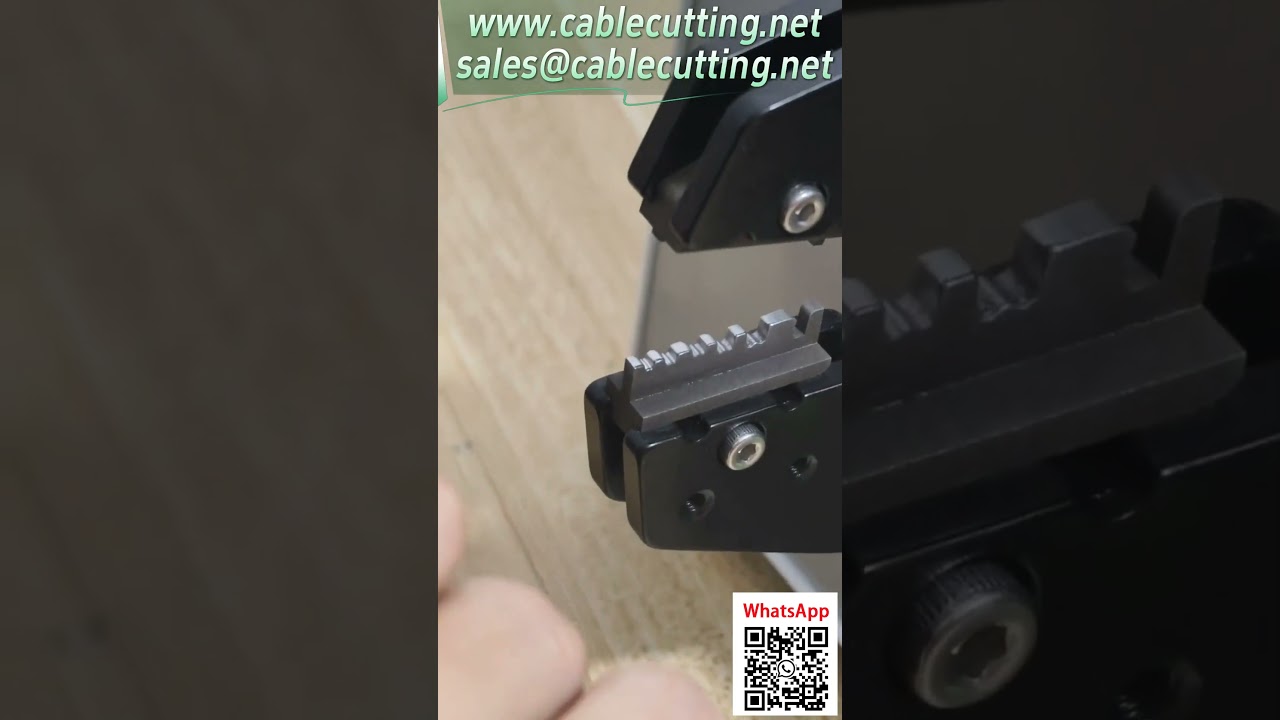 Macchina crimpatura terminali elettrici - Test crimpatura connettori aeronautici #utensileria #automazione