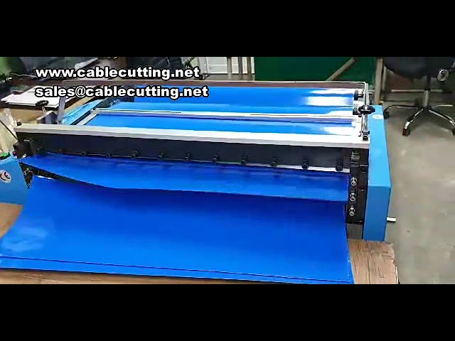 Macchina per taglio nastri e lamine in alluminio e rame - Precisione e automazione industriale