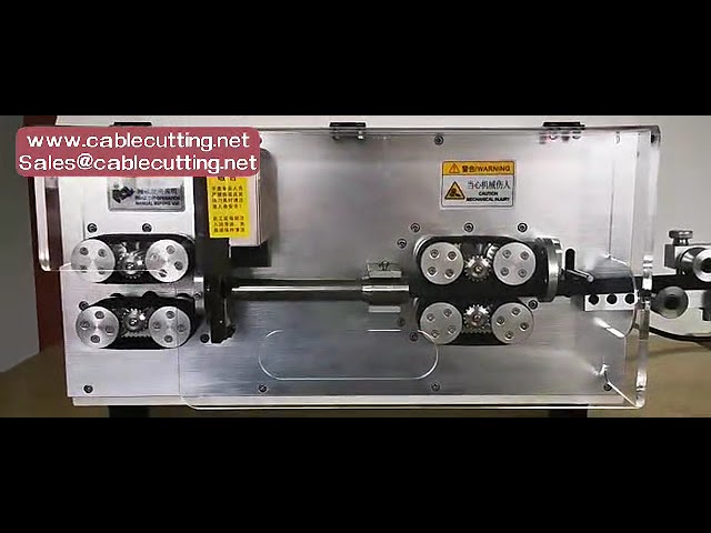 Macchina automatica per taglio e spelatura cavi quadrati 70 mm² ad alta efficienza