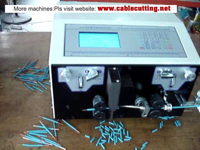 Spelacavi e tagliafili automatico WPM-JE2 per cavo BV da 6 mm²