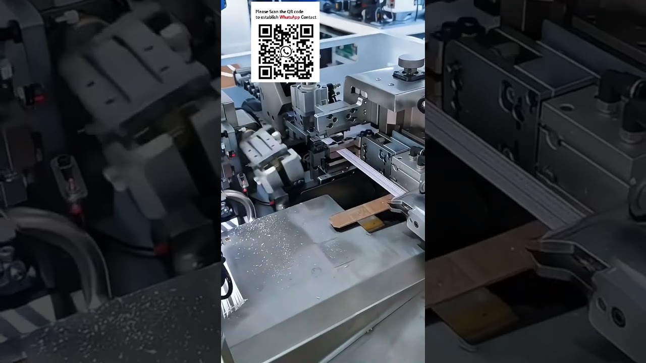 Macchina Crimpatrice per Cavi a Nastro a 8 Fili Paralleli a Doppia Estremità - Produzione Intelligente