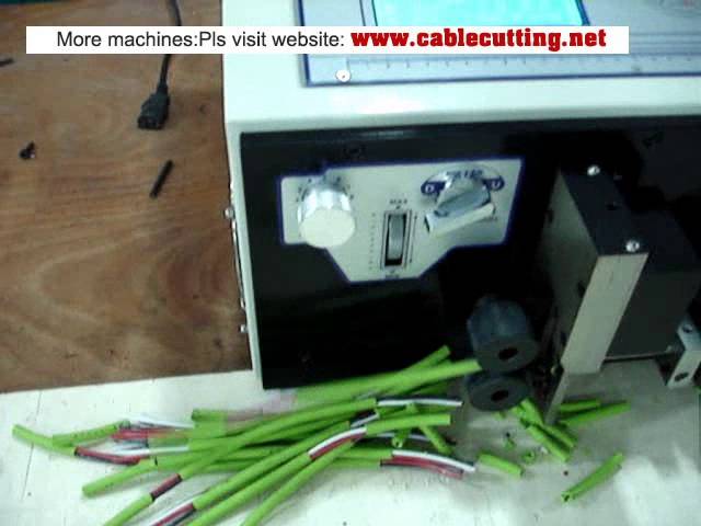 Macchina taglia e spela cavi schermati WPM-09HT per cavi a 3 conduttori Ø 7 mm