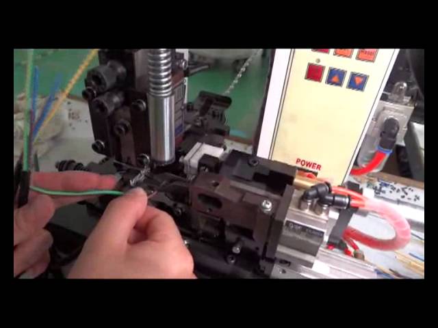 Wire Stripping and Crimping Machine | Automated Terminal Applicator