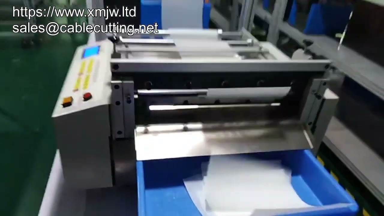 Macchina Automatica per Taglio Bobina in Fogli A4 (1-1000mm) – Alta Precisione