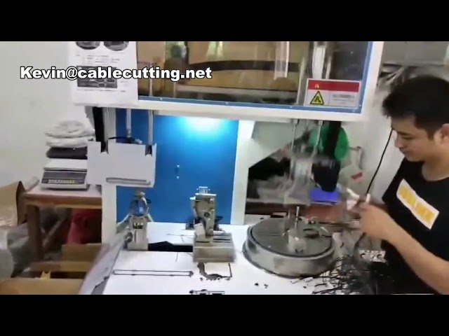 Macchina automatica ad alta velocità per avvolgimento, legatura e fascicolazione cavi – Visualizza la legatrice automatica