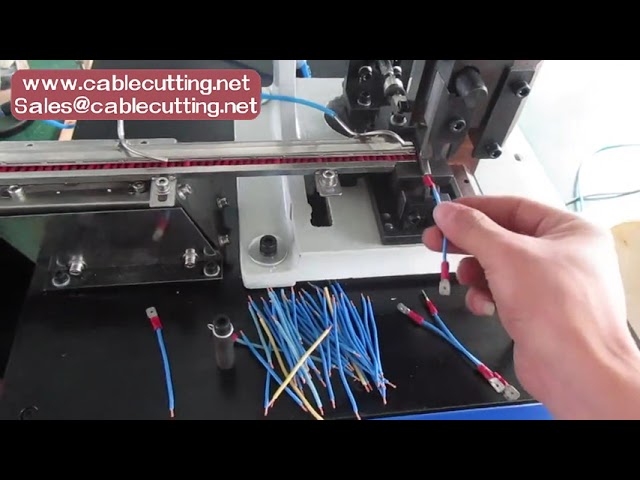 Automatic Loose Terminal Crimping Machine with Vibration Bowl Feeder