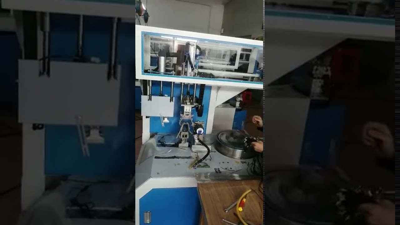 Macchina automatica per legatura cavi e avvolgimento fascette WPM 81M